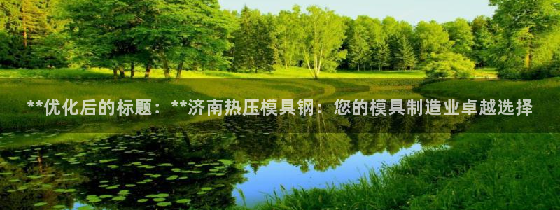 杭州易倍达科技有限公司怎么样：**优化后的标题：**济南