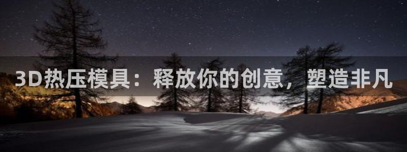 易倍申和易倍清的区别：3D热压模具：释放你的创意，塑造非