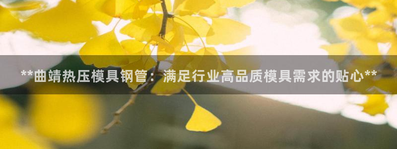 易倍下载手机版：**曲靖热压模具钢管：满足行业高品质模具