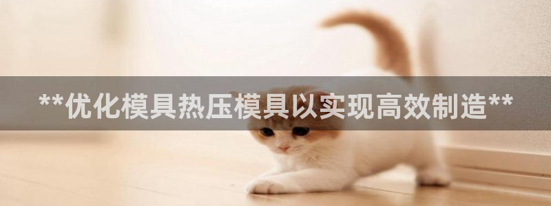 emc全站易倍：**优化模具热压模具以实现高效制造**