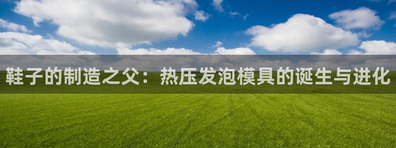 易倍纤谷物粉效果好吗：鞋子的制造之父：热压发泡模具的诞生