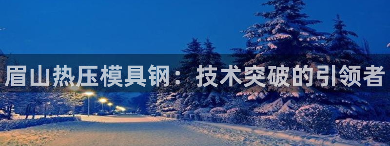 emc32软件使用说明：眉山热压模具钢：技术突破的引领者