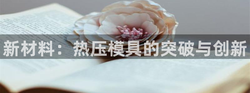 易倍app官网下载安装：新材料：热压模具的突破与创新