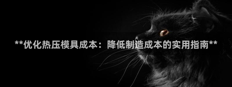 易倍emc网址网页版本登陆：**优化热压模具成本：降低制